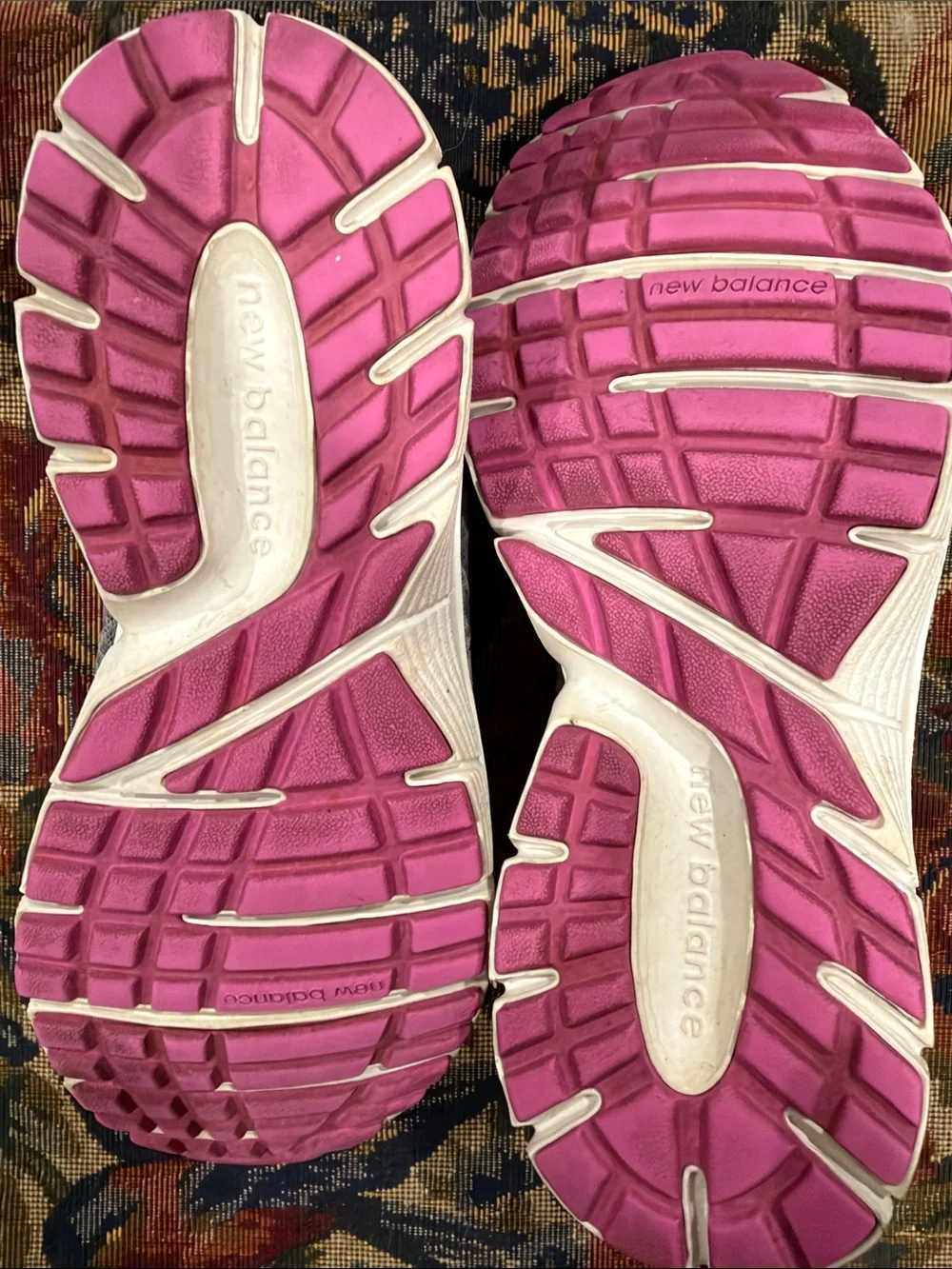 New Balance Women’s Gray, Purple and Pink Running Shoes